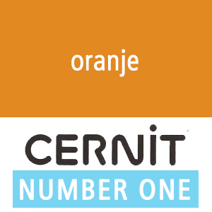 Cernit NO1 Oranje (90-752) - 56 gram