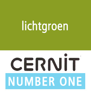 Cernit NO1 Lichtgroen (90-611) - 56 gram