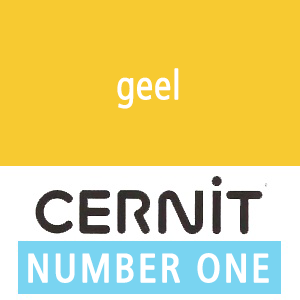 Cernit NO1 Geel (90-700) - 56 gram