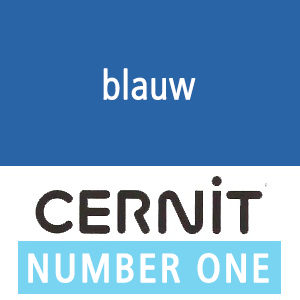 Cernit NO1 Blauw (90-200) - 56 gram