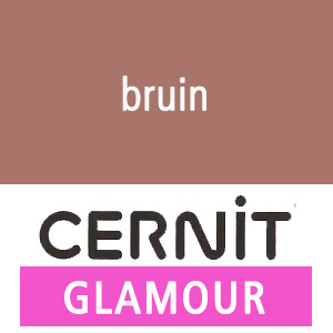 Cernit GL bruin (91-800) - Glamour - 56 gram