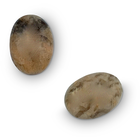 Ovaal-cabochon - Rose grafiet - Natuursteen - 18x13mm