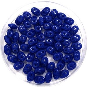 Matubo Superduo - Opaque sapphire - 2/5 mm