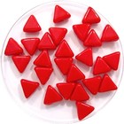 Khéops® par Puca® - Opaque coral red - 6mm