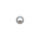 Button half doorboor - Champagne kleurig - Zoetwaterparel - 11.5 mm