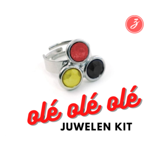 Ole Ole - Ring - 3 Steentjes