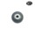 Donut geborsteld - Zilver (925) - 6x4mm