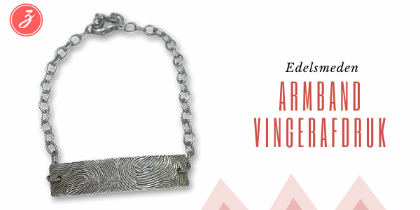 Armband met vingerafdrukken