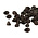 Pinch Beads - 5mm - Pastel Dark Brown