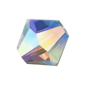 Toupie - Crystal AB - Glas - 3mm