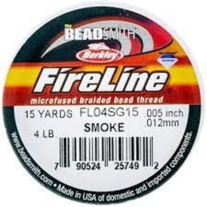 Fireline - 15yards - Smoke Grey - 0.12mm