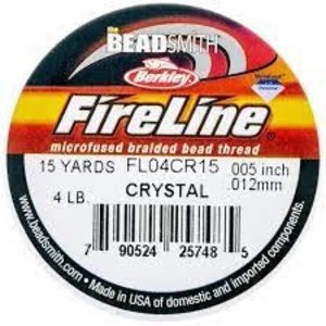 Fireline - 15yards - Crystal - 0.12mm