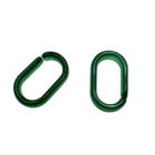 Schakel klein - Toermalijn groen - Acryl - 19x12x5mm