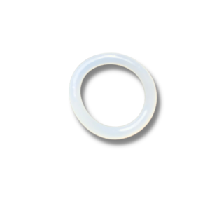 Ring  - Wit transparant - Rubber - 18x2.4mm