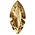 Xilion Navette - Navette - 15x7mm - Crystal gold shade