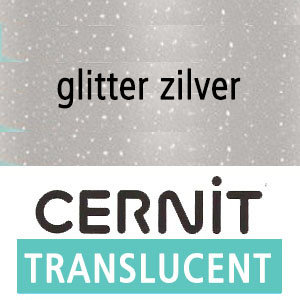 Translucent  - Glitter zilver (92-080) - 56 gram