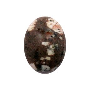 Natuursteen cabochon - Kwartz mica - 18x13mm