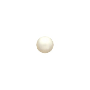 Preciosa Preciosa - Pearl effect - Cream - Crystal - 4mm