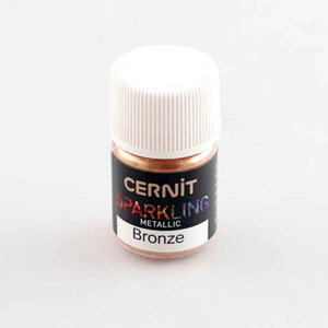 Cernit - Sparkling Mica Poeder (metallic) - bronze - 5gr