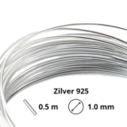 Art Clay Silver Zilverdraad 1.0 mm - 925 - 0.5 m lengte