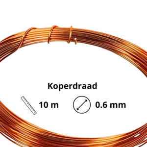 Koperdraad - 0.6mm - 10m - Copy