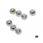 Bol groot gat - Zilver 925 - Zilver - 6mm