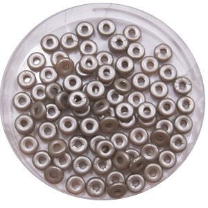 O-beads - Pastel Lt Brown/cocoa - 10 gram