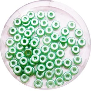 O-beads - Pastel Light green - 10 gram
