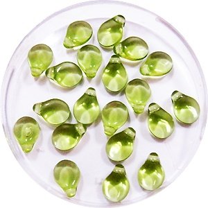 Pip 5x7mm - Light Olivine - 20 stuks