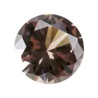 Zirconia - Nano Gems - Smoky Brown - Round - 2mm