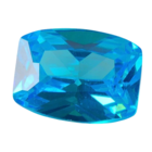 Zirconia  - Blue Topaz - Barrel 5mm x 7mm