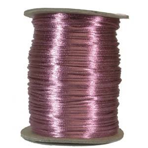 Satijnkoord 2mm Mauve