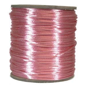Satijnkoord 2mm Light Pink