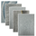 Texture Paper - 5 Stuks Div. Print - 16x11cm
