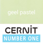 Cernit NO1 geel pastel (90-731) - 56 gram