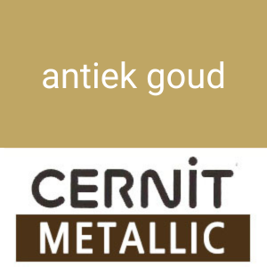 Cernit - Antiek goud - Metallic - 56 gram