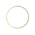 Ring - Goudkleur - Metaal - 40x2mm