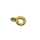 Porte breloque+ oog - Goudkleur - Metaal - 8mm