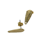 Steker fantasie - Goudkleur - Metaal - 19mm