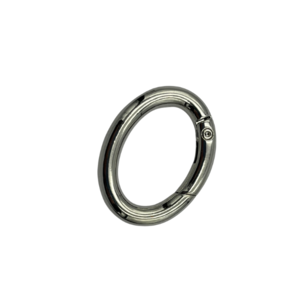 Ovale sluiting - Rhodium - Rhodium - 35x26x5mm