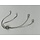 Armband met open oog - Zilver - St. steel - 11cm/1mm+ stopper