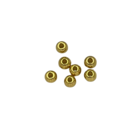 Ronde kraal - Goudkleur - Messing - 4x3.2mm/gat 1.3mm