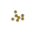 Ronde kraal - Goudkleur - Messing - 4x3.2mm/gat 1.3mm