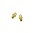 Cymbal eindstuk - Goud 24K  - Metaal verguld - 4.1 x 6.9mm