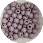 Rond - lila - Hout - 6mm