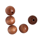 Bol - Bruin  - Hout - 12mm