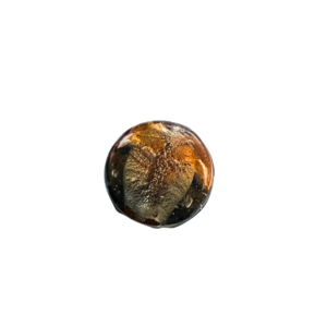 Coin - Goud/bruin - Glas - 25mm