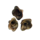 Bloem kelk - Bruin gemarmerd - Resin - 17x29mm
