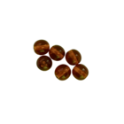 Bol - Amber transp - Glas - 8mm