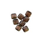 Kussen katoog - Bruin - Kunststof - 8x8mm